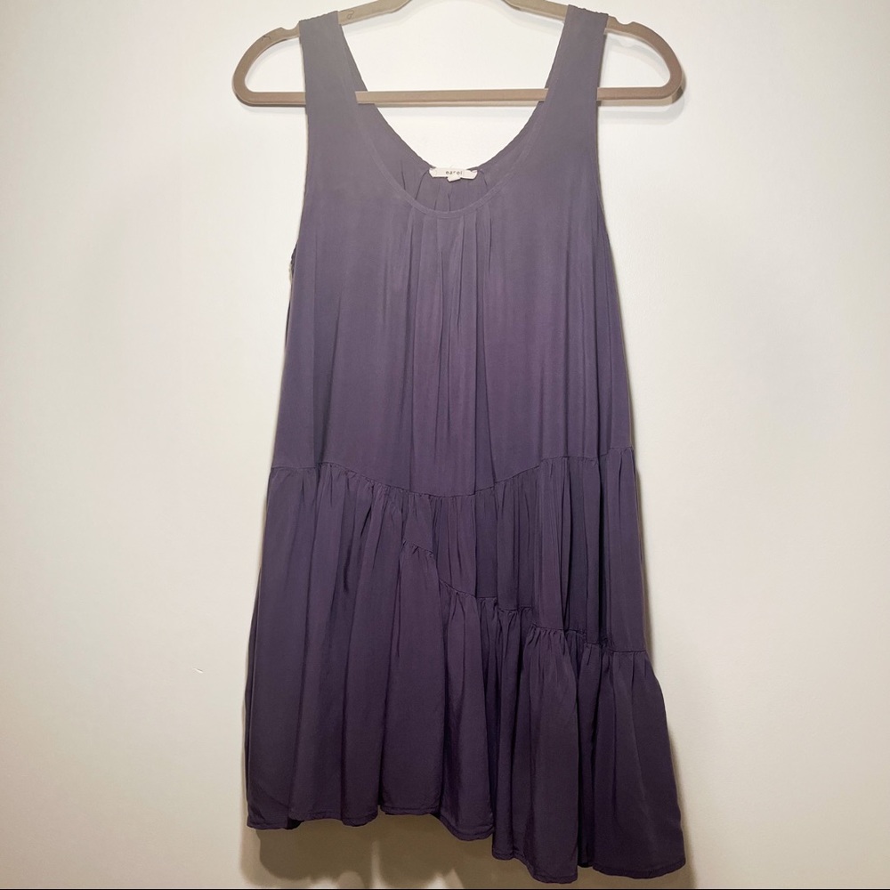 Easel Lavendar Trapeze Dress
